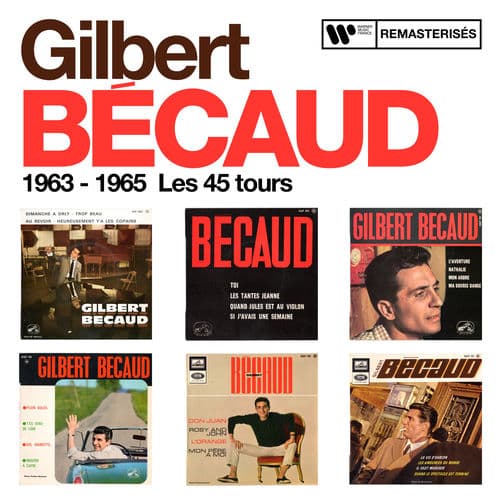 1963 - 1965 : Les 45 tours — Gilbert Bécaud