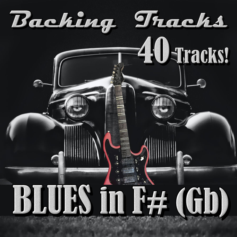 Blues Guitar Play Along Tracks in F - sharp (Gb) — Backing Tracks Blues